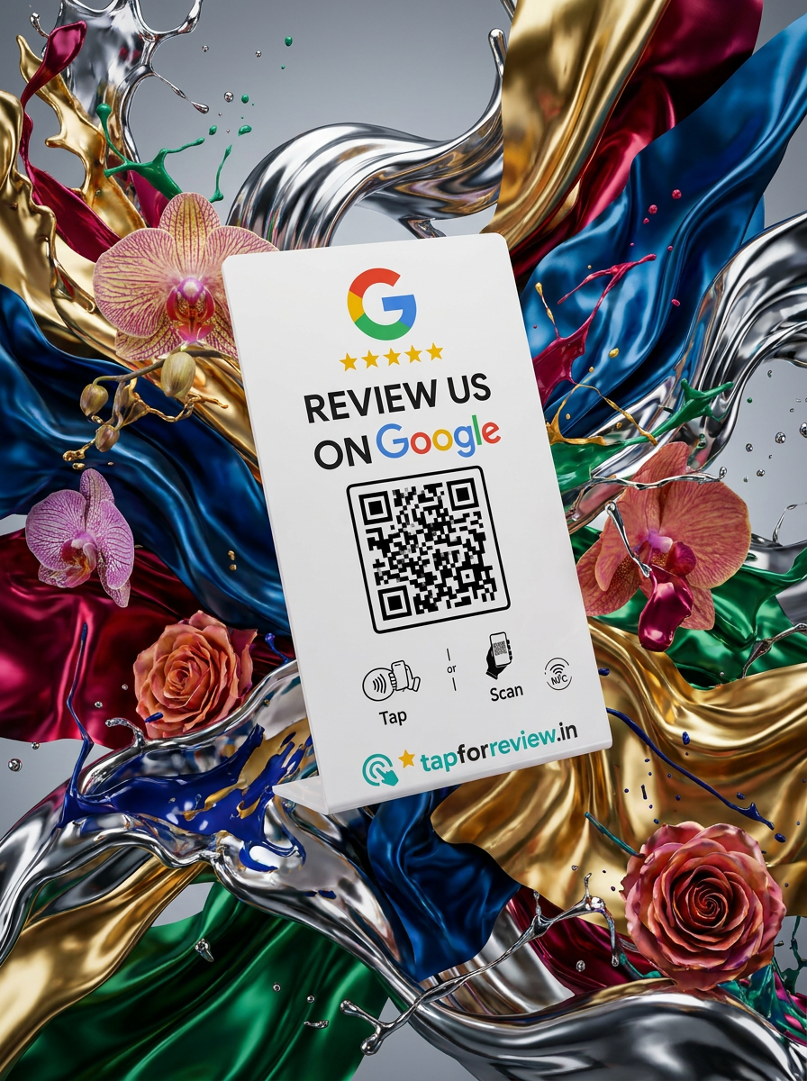 Custom TapForReview Google Review NFC stand